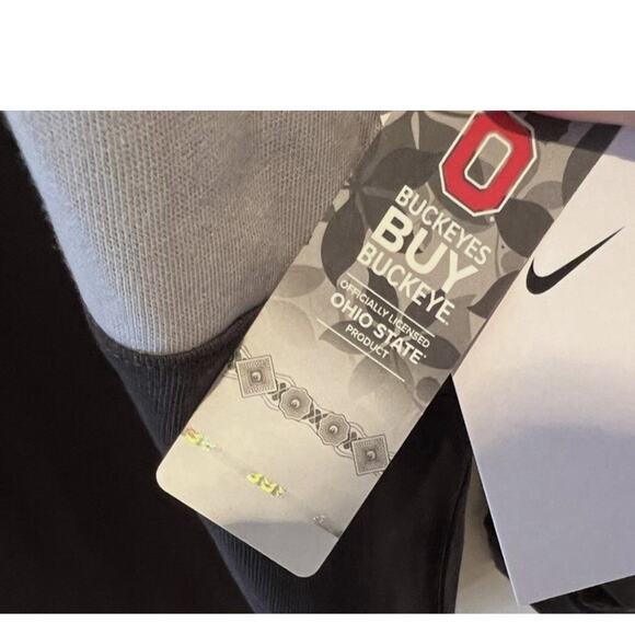 Ohio State Buckeyes Nike Long Sleeve Polo Shirt Rugby Jersey Mens Large NEW - Picture 9 of 11